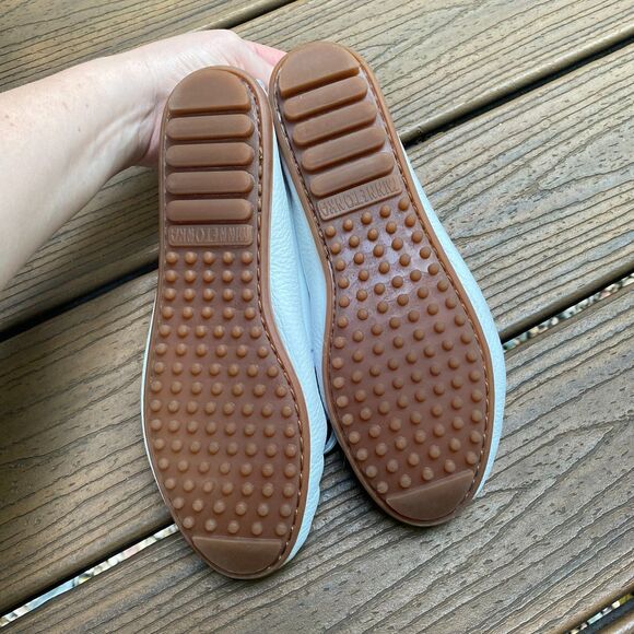 Minnetonka Moccasin Leather Kilty Plus Women's 8‎ Color White leather - Picture 8 of 10